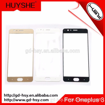HUYSHE OnePlus 3 9H Explosion-proof Edge-to-edge Tempered Glass 0.2mm Full Cover Screen Protector for One Plus 3 A3000 A3003